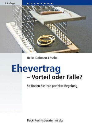 cover image of Ehevertrag--Vorteil oder Falle?